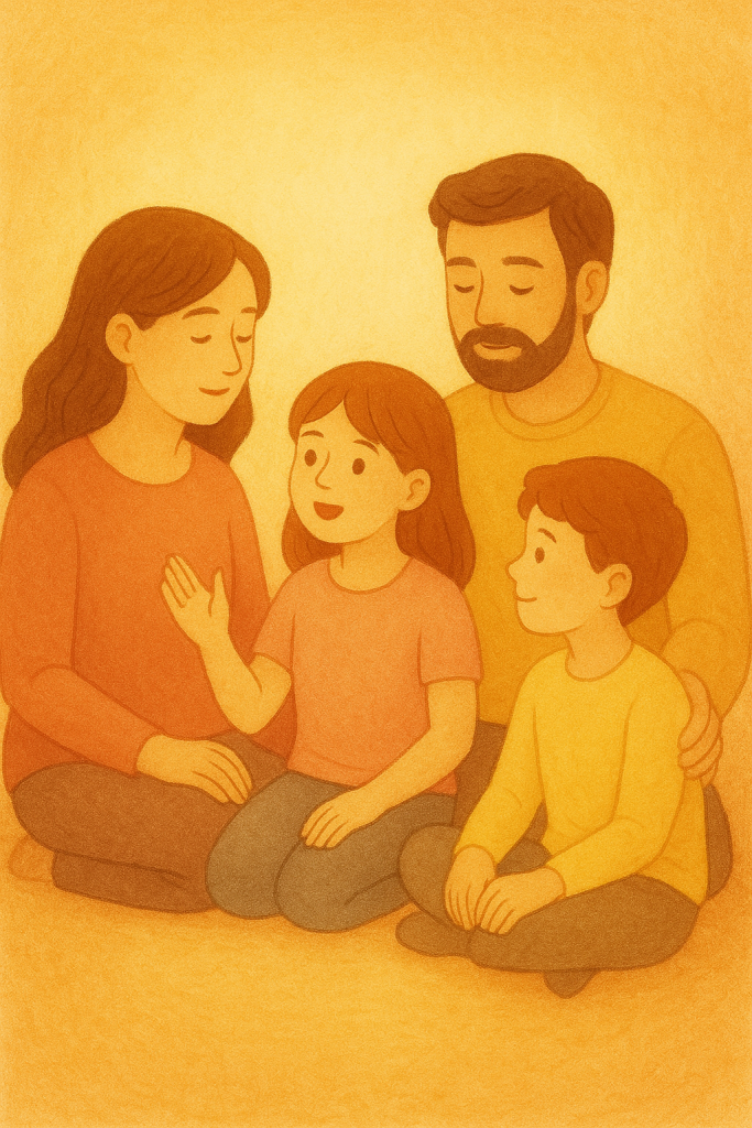 famille-discussion-moment-de-qualité