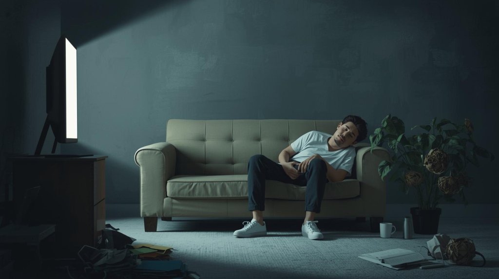 dépression-canapé-isolement-fatigue