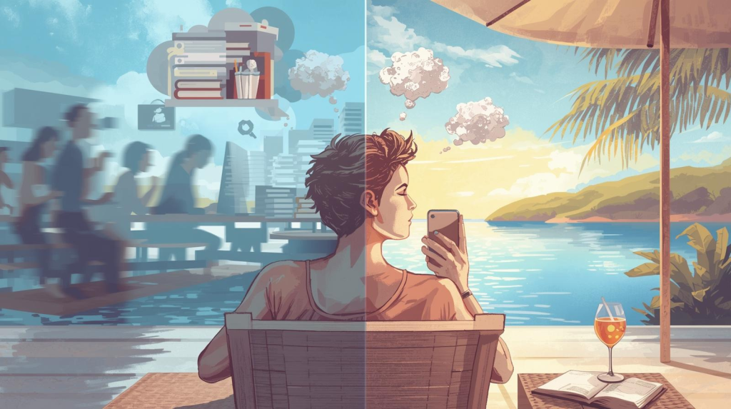 kinésiologie débrancher pendant les vacances