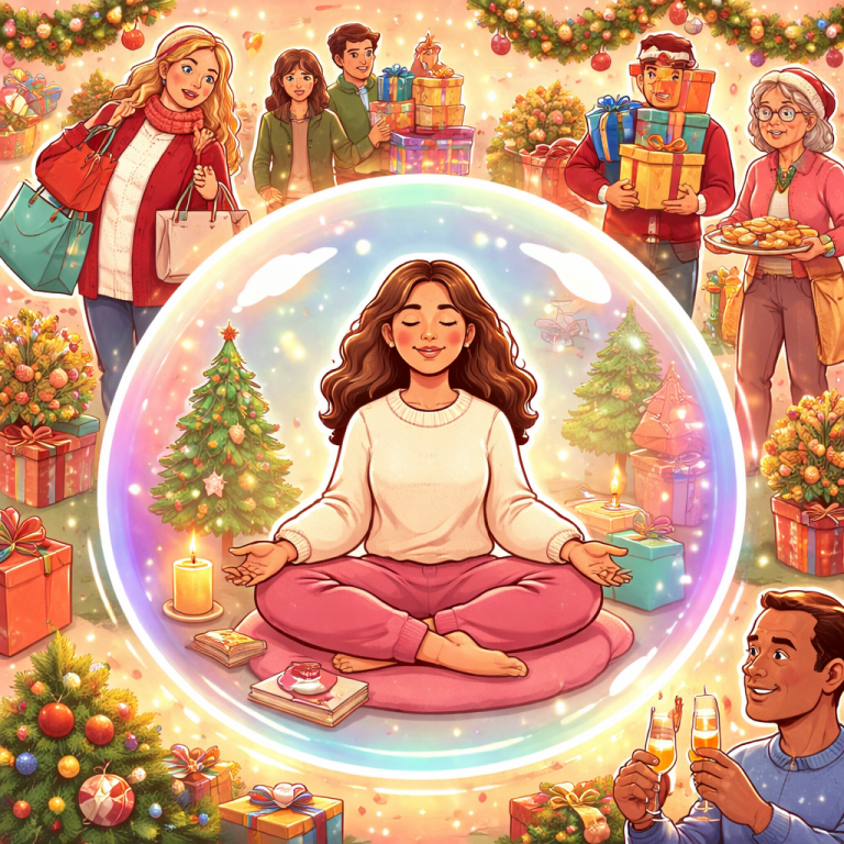 Prendre soin de soi pendant les fêtes de fin d’année : 7 façons simples et lumineuses de vivre Noël autrement
