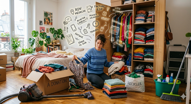 Vous ne pouvez pas avancer si votre esprit est encore encombré