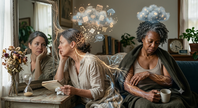 Pourquoi la ménopause vous change autant (et ce n&rsquo;est pas seulement une histoire d&rsquo;hormones)